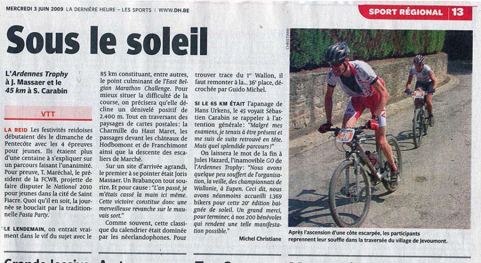 Articles de presse - Ardennes Trophy - photo 55