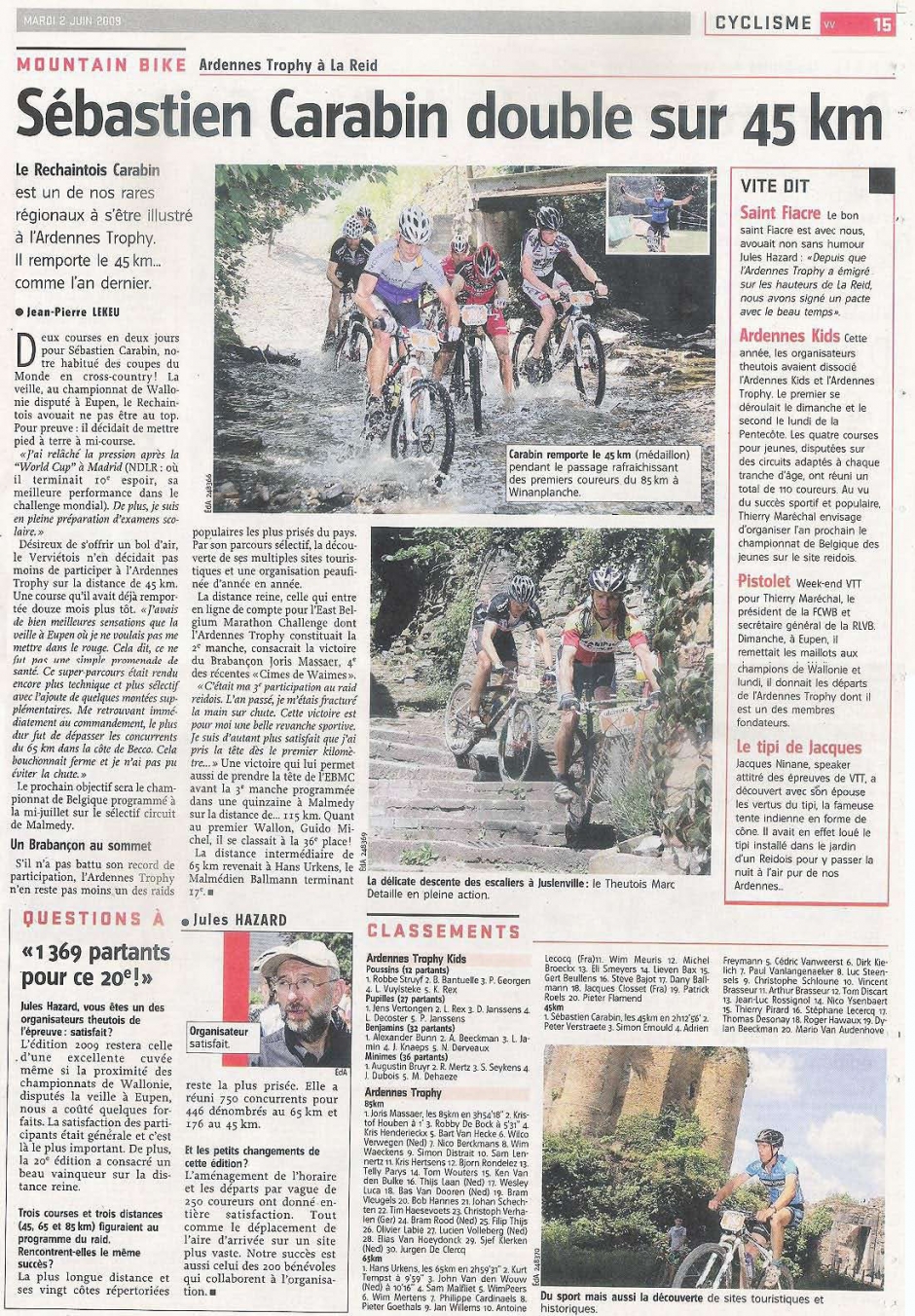 Articles de presse - Ardennes Trophy - photo 56