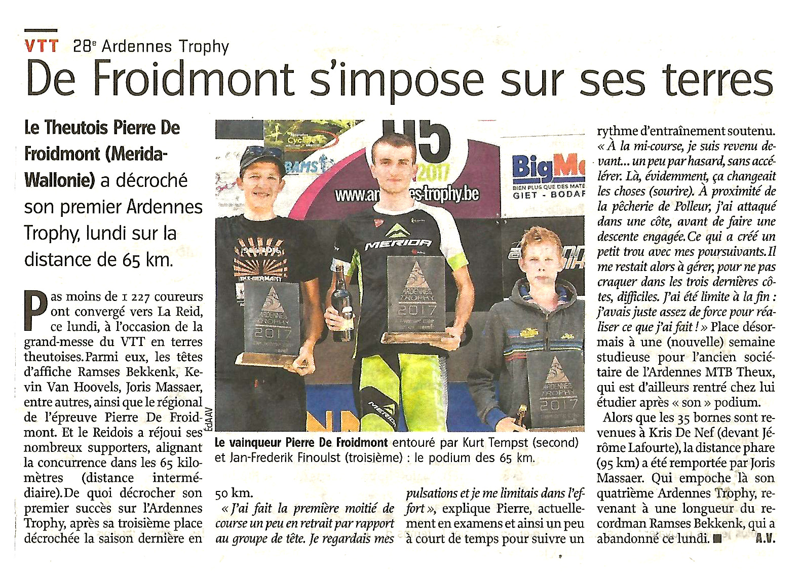 Articles de presse - Ardennes Trophy - photo 26